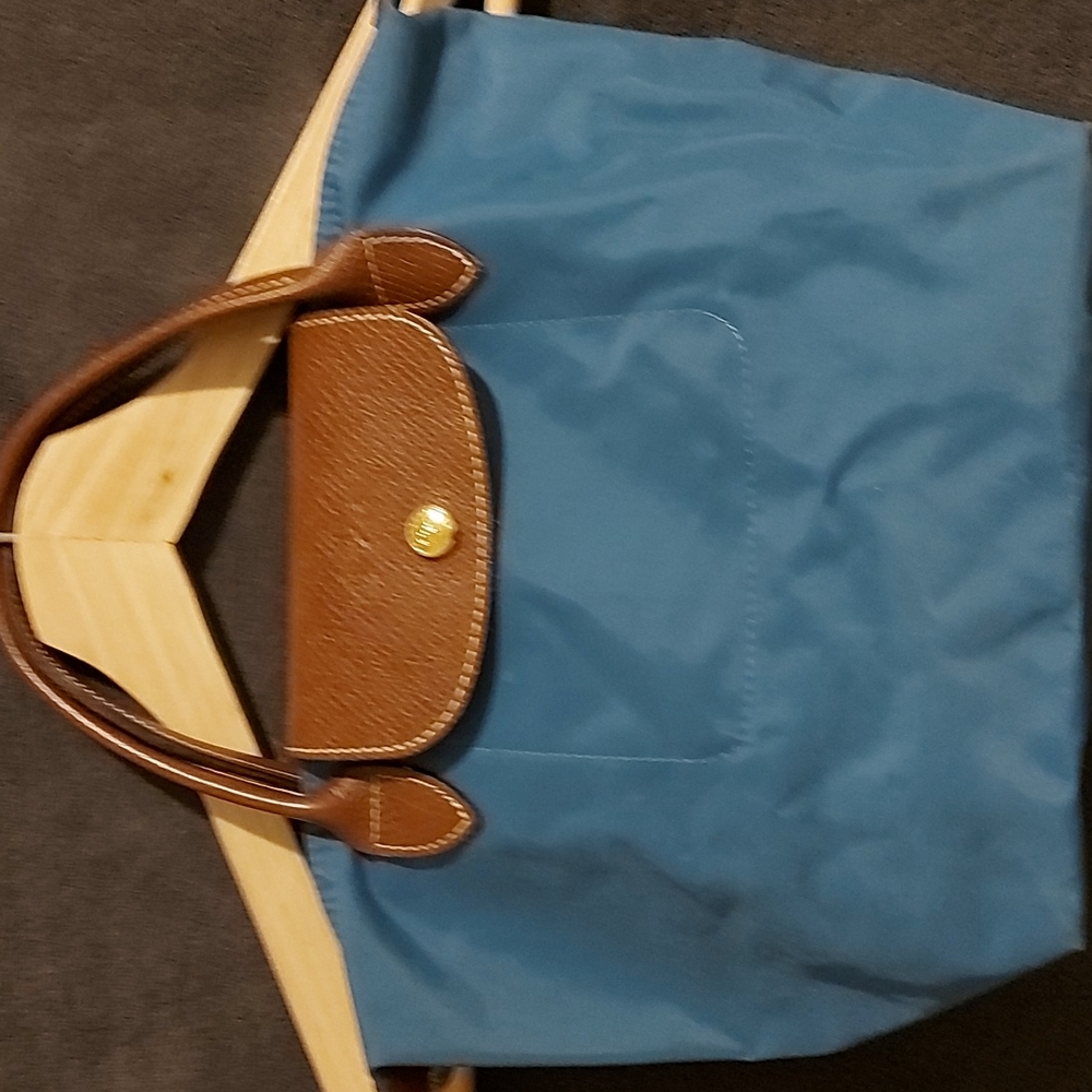 Longchamp Le Pliage bag blue